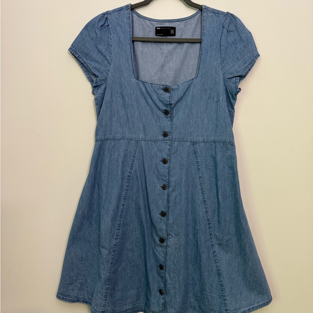 ASOS Design Light Blue Denim Shirt‎